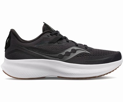 Saucony Ride 15 Tekaški Čevlji Ženske Črne | 660-10450