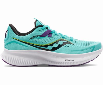 Saucony Ride 15 Wide Tekaški Čevlji Ženske Mete | 289-68101