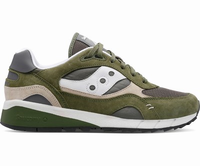 Saucony Shadow 6000 Premium Originalni Čevlji Ženske Zelene Bež | 487-87052