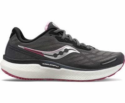 Saucony Triumph 19 Pohodni Čevlji Ženske Sive | 167-59954